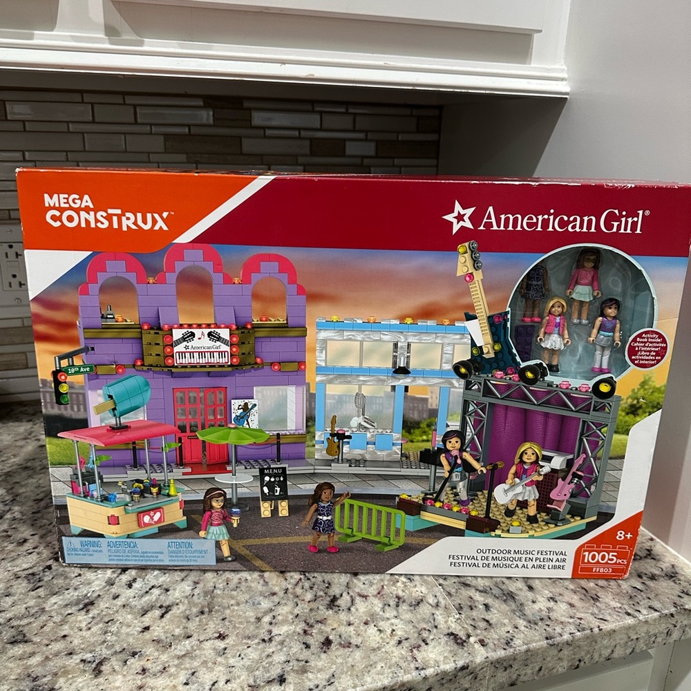American Girl outdoor music festival mega construx
